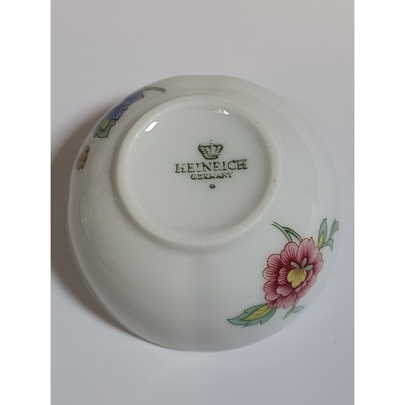 Vintage Heinrich Villeroy & Boch Indian Summer Round Lidded Trinket Box - Picture 3 of 3